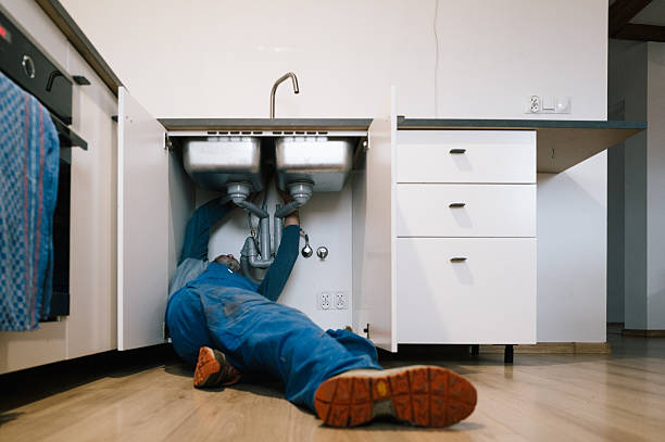 Professional Plumbing technician working in Falmouth, VA